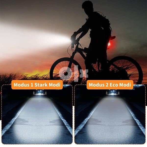 LifeBee LED bicycle light set 2
