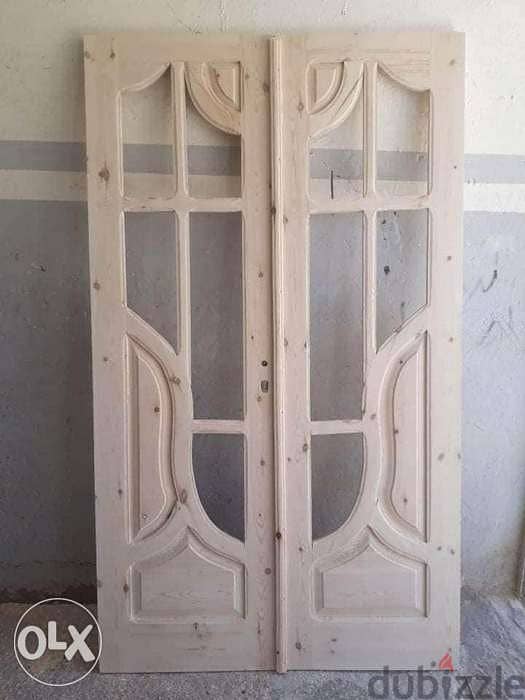 Wooden cnc enterance doors 7