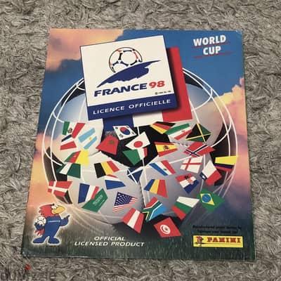 Panini France 98 Album - Incomplete