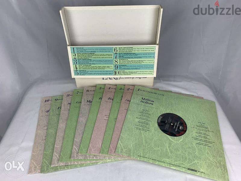 Down Memory Lane 65 Years Song Hits Readers Digest Vinyl LP Box Set 10 3