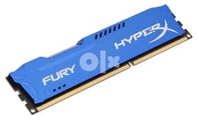 Kingston HyperX FURY 8GB 1600MHz DDR3 0