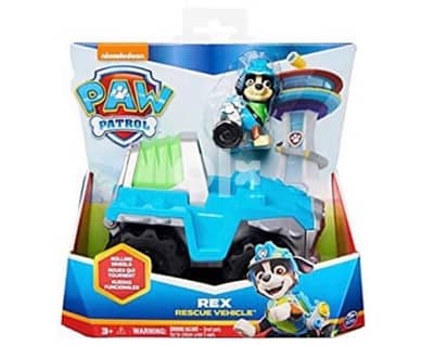 Paw Patrol Rex Vehicle And Figure