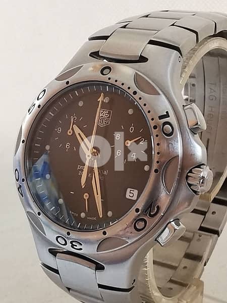 TAG Heuer Kirium 200 Quartz Chronograph Date Men's Watch 8
