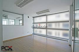 Office For Rent In Achrafieh I Partitioned I Spacious