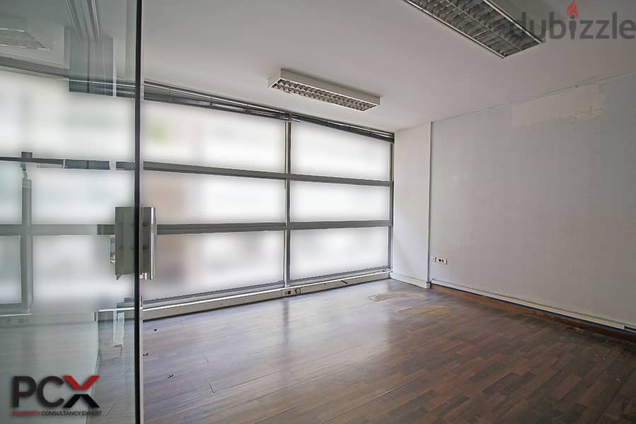 Office For Rent In Achrafieh I Partitioned I Spacious 1