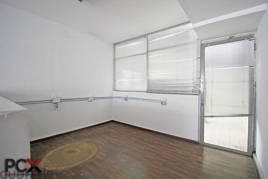 Office For Rent In Achrafieh I Partitioned I Spacious 8