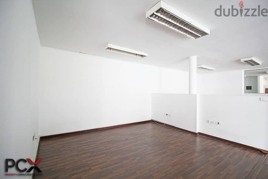 Office For Rent In Achrafieh I Partitioned I Spacious 9