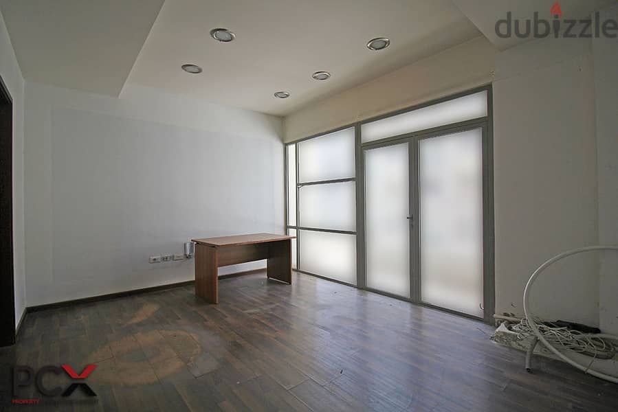 Office For Rent In Achrafieh I Partitioned I Spacious 11