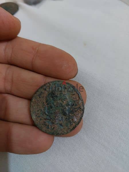 Ancient Roman Bronze Coin for. Emperor Macrinus 217-218 AD 0