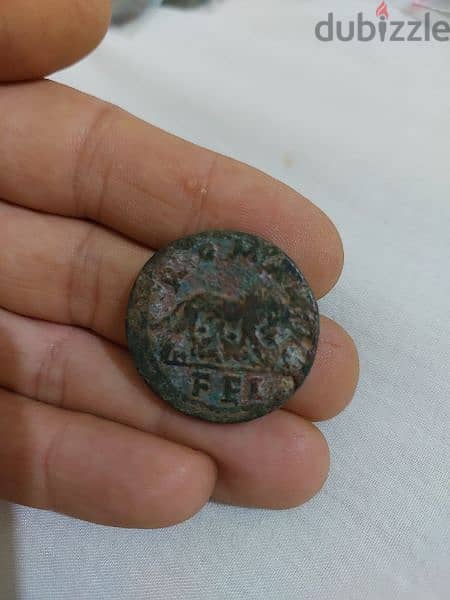 Ancient Roman Bronze Coin for. Emperor Macrinus 217-218 AD 1