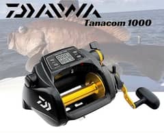 Daiwa tanacom 1000 electric reel deep drop fishing مكنة كهربة للغمق