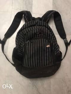 Vans backpack pinstripes 2 layers great condition 0