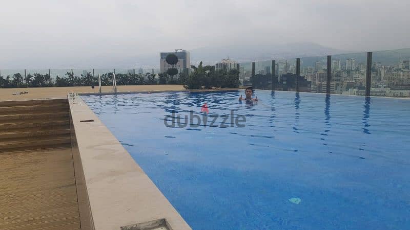 Apartment For Rent Beirut Sioufi gym_swimming pool - شقق للايجار بيروت 1
