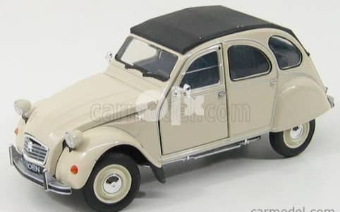 Citroën 2CV  diecast car model 1:24.