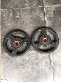 rubber weights like new we have also all sports equipment 0