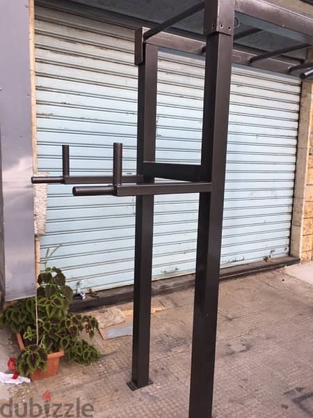 monkey bar with deeps and barfix like new heavy duty very good quality 1