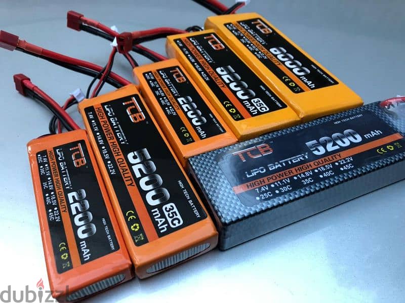 lipo battery 1500 3s, 2200 2s,3s 3500 2sand 3s 5200 2s and 3s 3