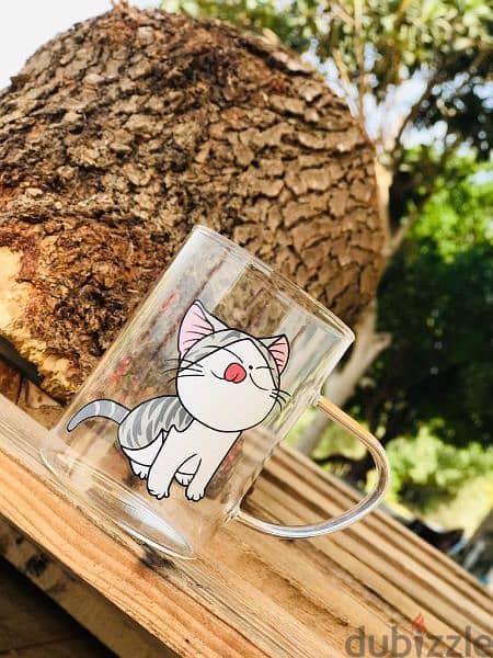 beautiful transparent glass mugs 5