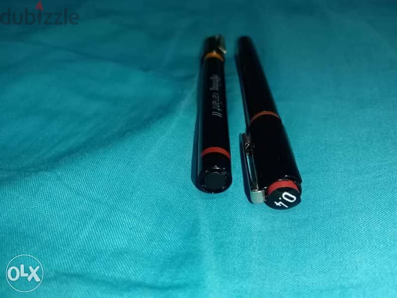 2 rotring pens 0.2 and 0.4 original 1