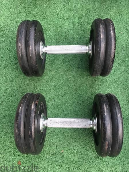 dumbells like new we have also all sports equipment 70/443573 RODGE 2