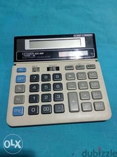 Vintage Solar/Battery citizen calculator
