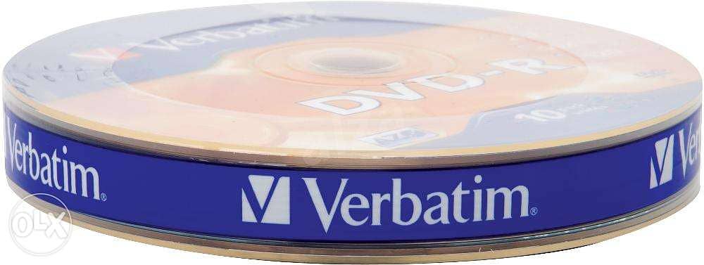 Verbatim DVD-R 4.7GB 16x 120min 10PCs أقراص ديفيدي فاضية عالية الجودة 1