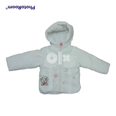 Max White Puffer Jacket for. kids