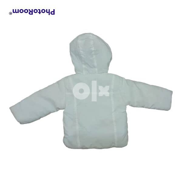 Max White Puffer Jacket for. kids 1