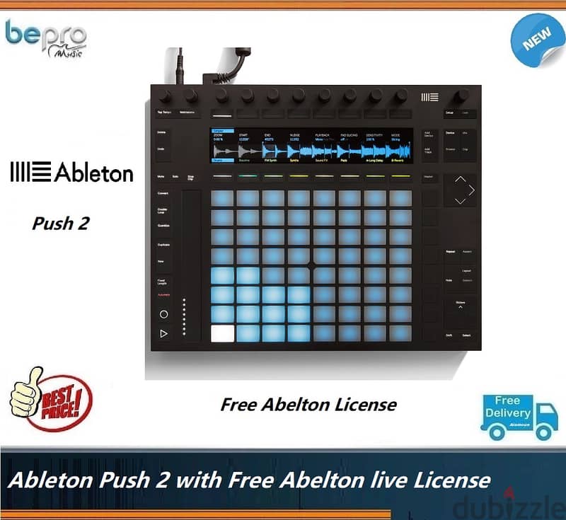 Ableton Push 2 with Free Abelton live License 0