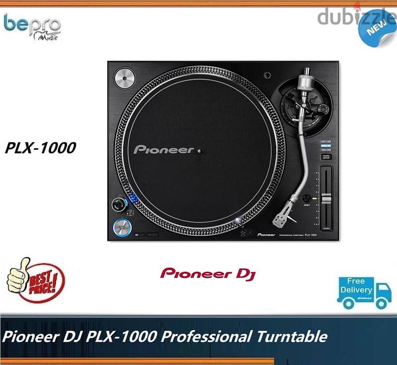 Pioneer DJ PLX-1000 Professional Turntable 0