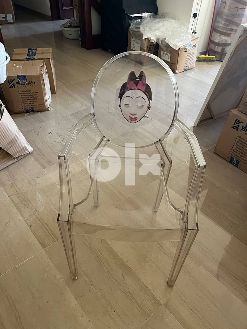 LOUIS KARTELL GHOST CHAIRS 1