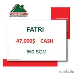 Land for sale in Fatri!