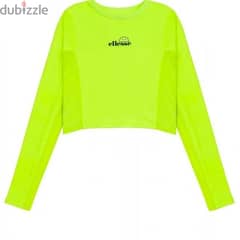 Ellesse Smiley Crop Top