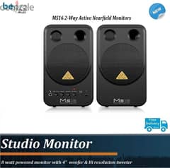 Behringer MS16 2-Way Active Nearfield Monitors (Pair) 0