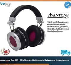 Avantone Pro MP1 MixPhones Multi-mode Reference Studio Headphones