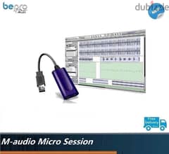 M-audio Micro session sound card