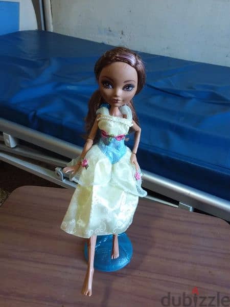 CEDAR WOOD EVER AFTER HIGH brunette articulated dressed Disney doll=15 4