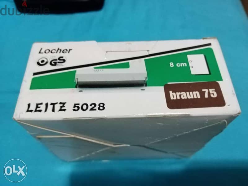 Vintage Leitz paper puncher. . . Germany ((new)) 1