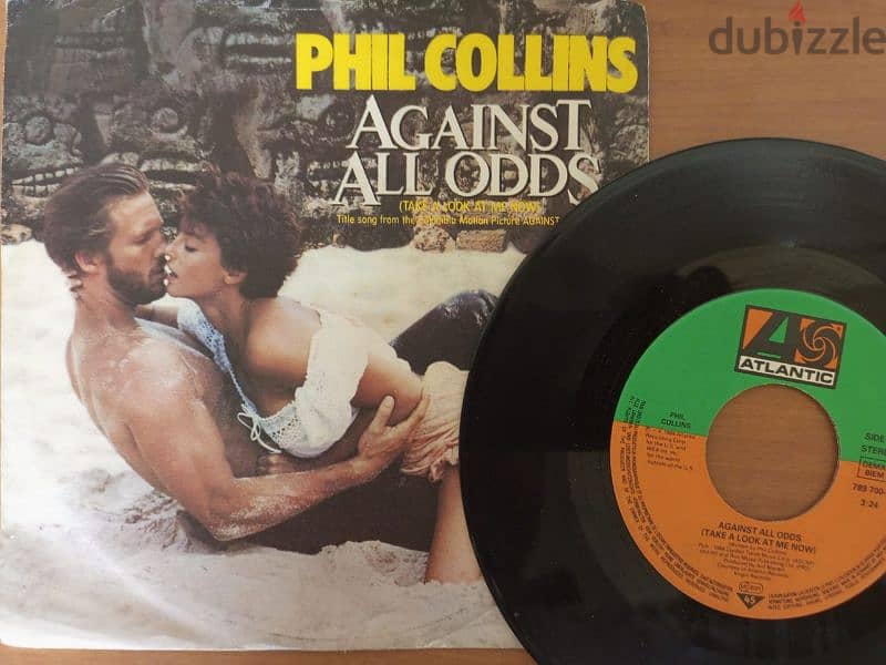 Phil Collins- against all odds - VinylRecord 0