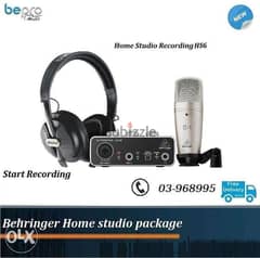 Behringer Home studio PRO PACKAGE , Recording Package All in One