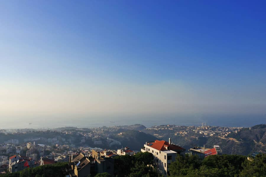 Land in Qornet Chehwan/Hbous Overlooking the Sea and the Mountains 1