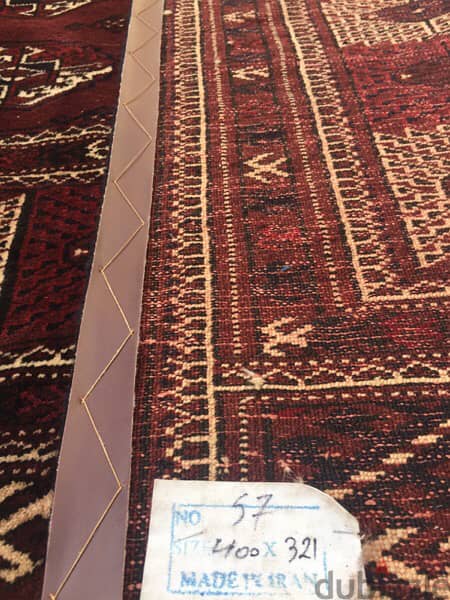 سجاد عجمي. 400/321. persian Carpet. Hand made. Tapis 9