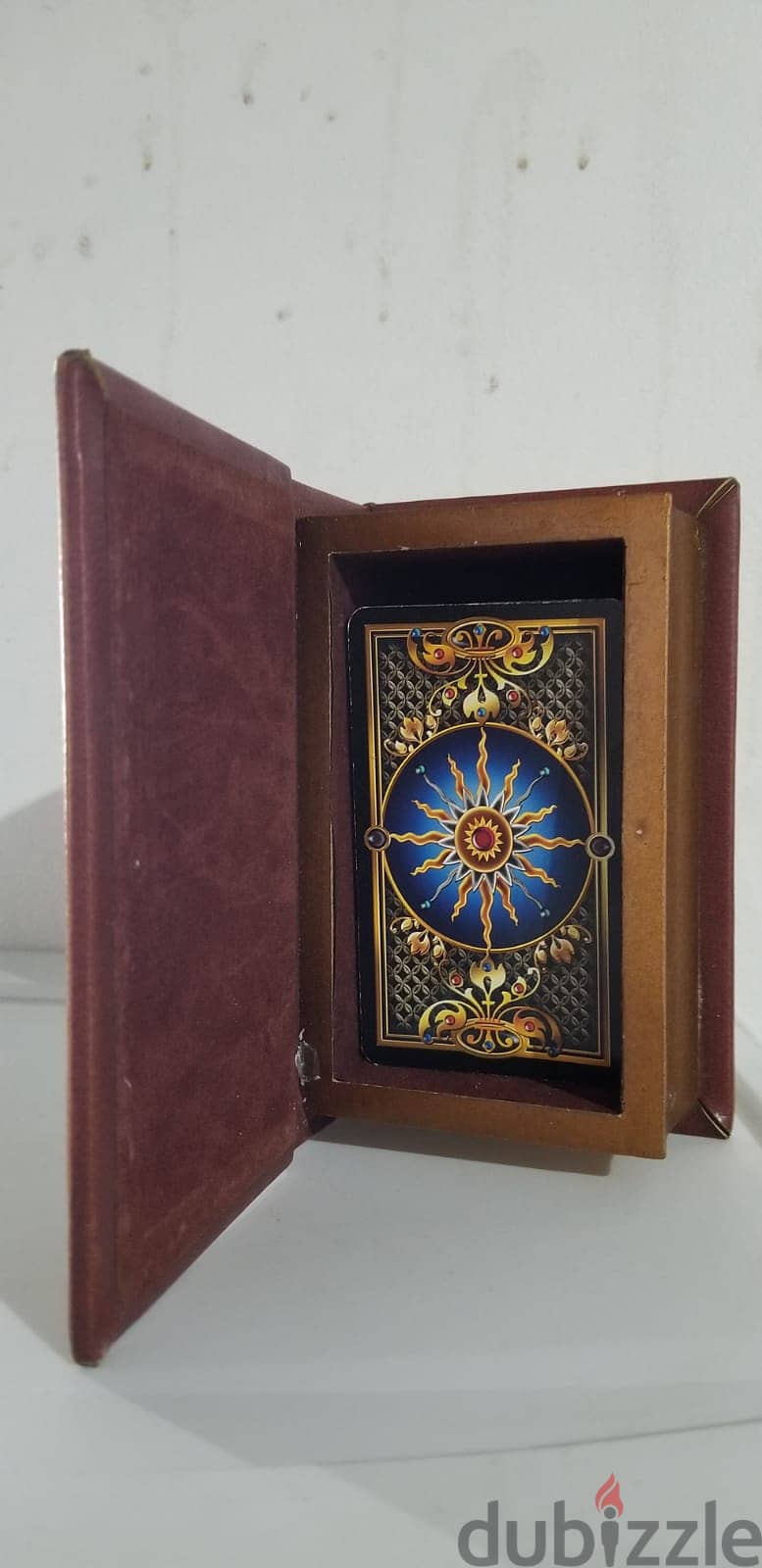 Vintage Wood Box Handcrafted with Tarot Fortune Feller Cards AShop™ 7