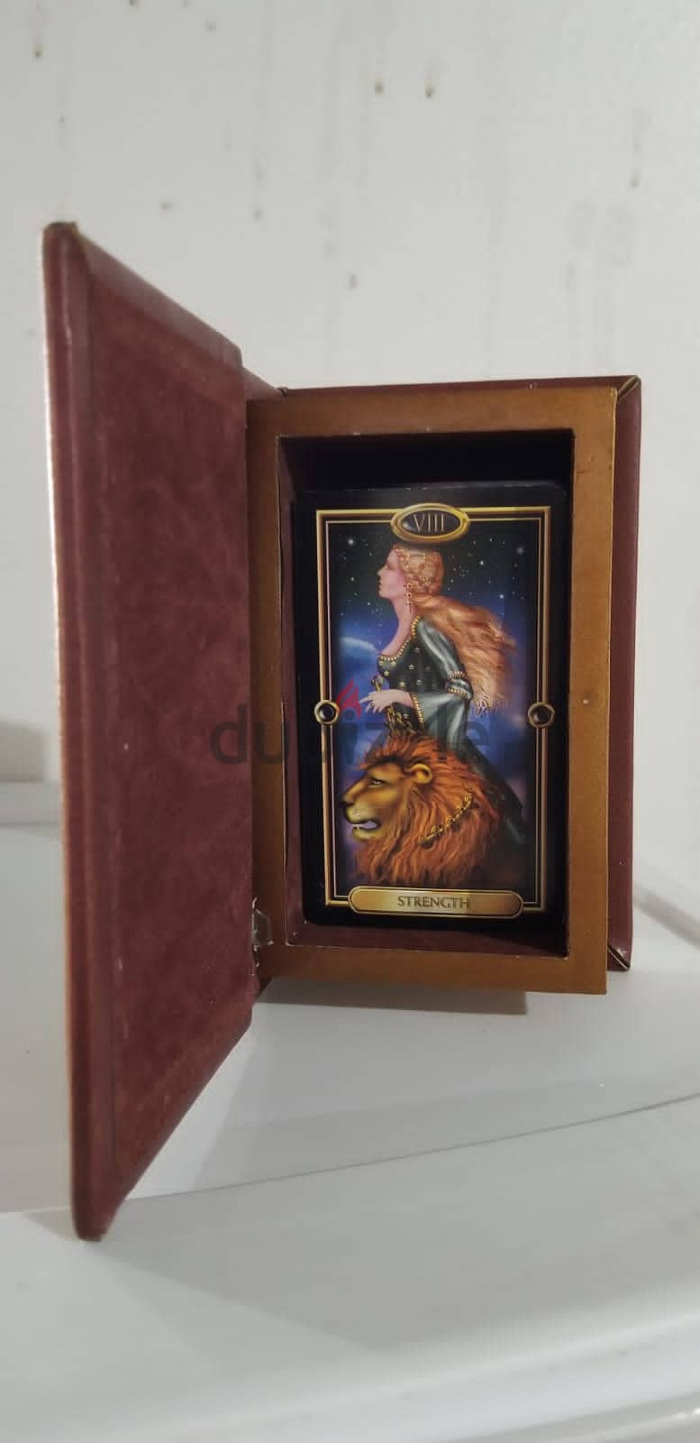 Vintage Wood Box Handcrafted with Tarot Fortune Feller Cards AShop™ 13