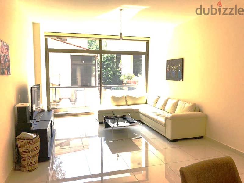 Furnished In Achrafieh Prime (130Sq) BRAND NEW , 24/7 Elec (AC-612) 0