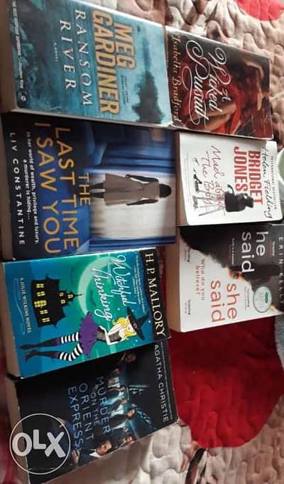 books - Novels (one for 15$)