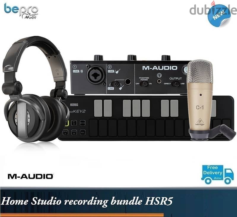 Home recording Studio Bundle HSR5 0