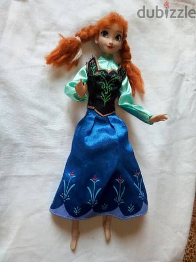 PRINCESS ANNA FROZEN from DISNEY Store ARTICULATED Good doll