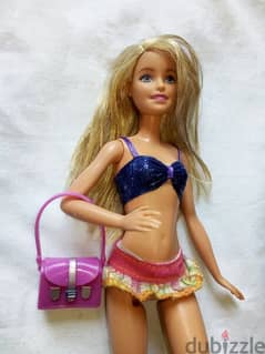 Barbie ON THE BEACH Mattel as new doll 2015 flexi legs in swim wear=18