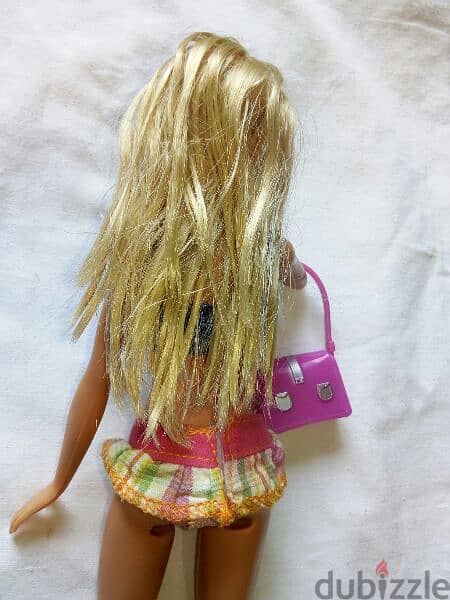 Barbie ON THE BEACH Mattel as new doll 2015 flexi legs in swim wear=17 2